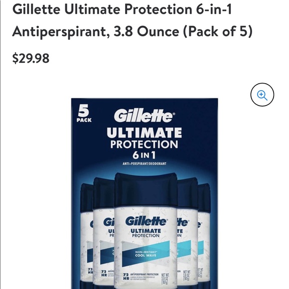 Gillette ultimate protection deodorant - Picture 2 of 3
